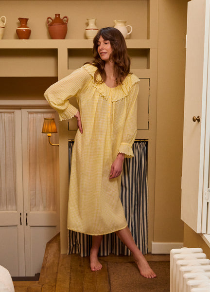 Pandora - Buttercup Yellow Gingham